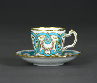 Demitasse, cup and saucer