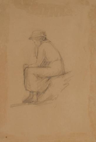 Kentucky Trip: Seated woman