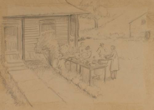 Kentucky Trip: Preparing food