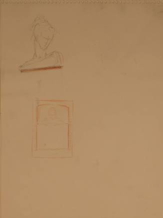 Studies for Stephen Lofgren Memorial and Bust of Dorothy Beemer