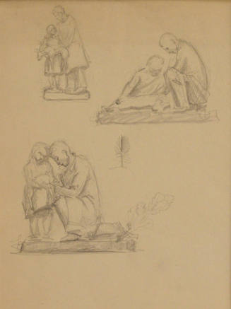 Girl with a sick pet