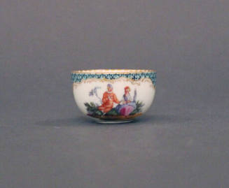 Miniature teacup and saucer