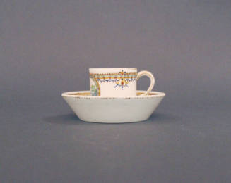 Demi-tasse cup and saucer