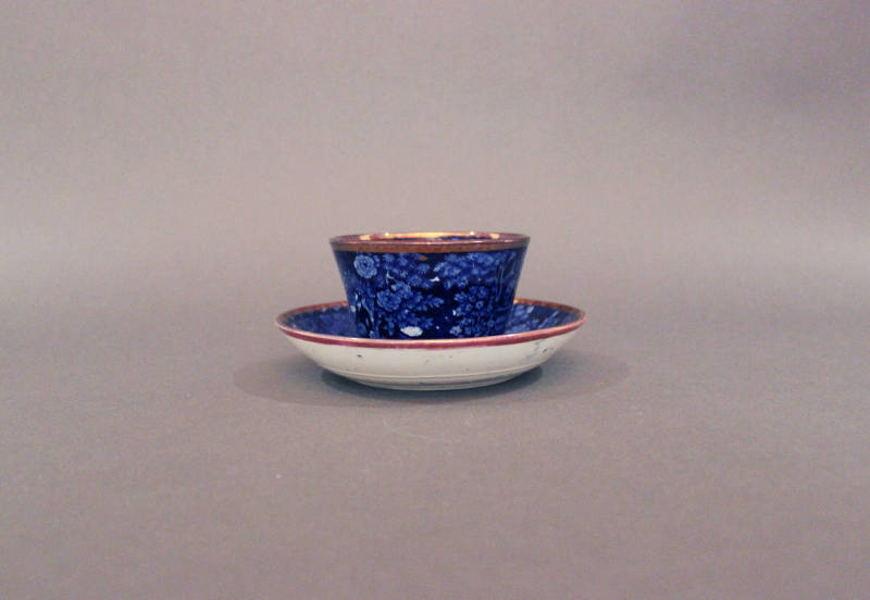 Teabowl and saucer