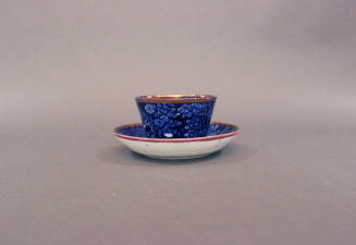 Teabowl and saucer