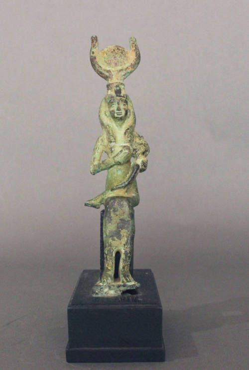 Isis Figure Holding Child Horus