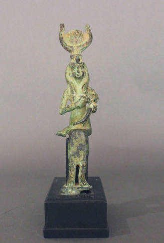 Isis Figure Holding Child Horus
