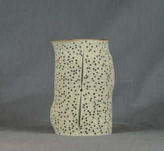 Dotted Cylindrical Vase, SJ21