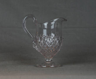 Sawtooth pattern (aka Diamond Point, Diamond, Gillinder No. 56, Cambridge Sawtooth, Crossett Sawtooth, Lumberton Sawtooth, Mitre Diamond, Pineapple (Lee), Mitre)