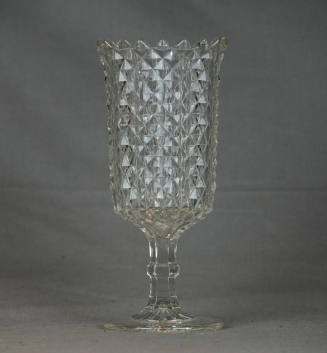 Sawtooth pattern (aka Diamond Point, Diamond, Gillinder No. 56, Cambridge Sawtooth, Crossett Sawtooth, Lumberton Sawtooth, Mitre Diamond, Pineapple (Lee), Mitre) ern