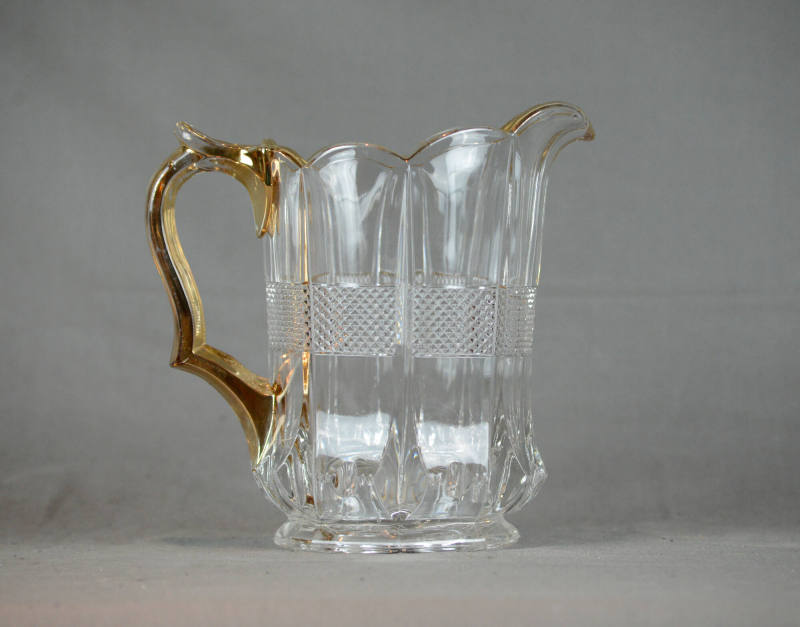 U.S. Glass Co. No. 15071 Virginia pattern (AKA: Banded Portland, Diamond Banded Portland)