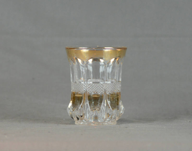 U.S. Glass Co. No. 15071 Virginia pattern (AKA: Banded Portland, Diamond Banded Portland)