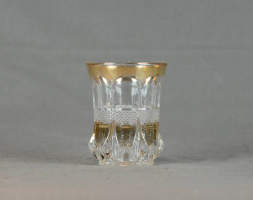 U.S. Glass Co. No. 15071 Virginia pattern (AKA: Banded Portland, Diamond Banded Portland)