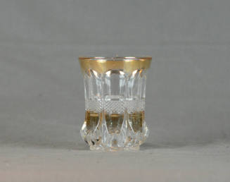 U.S. Glass Co. No. 15071 Virginia pattern (AKA: Banded Portland, Diamond Banded Portland)