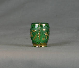 U.S. Glass Co. No. 15065 Delaware (OMN) (AKA: American Beauty, Four Petal Flower, New Century, States series)
