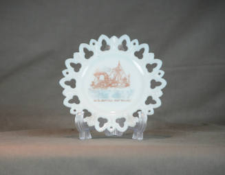 Battleship Maine Plate