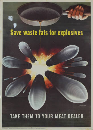 Save waste fats for explosives, take them to your meat dealer.