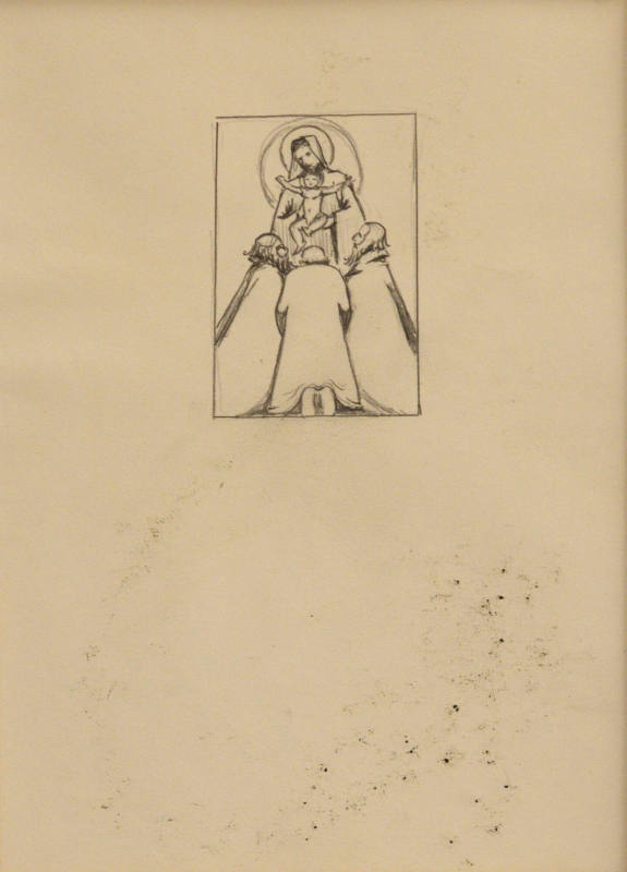 Virgin Mary holding Jesus