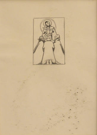 Virgin Mary holding Jesus