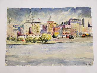 Untitled (Des Moines Riverfront), August 13, 1935