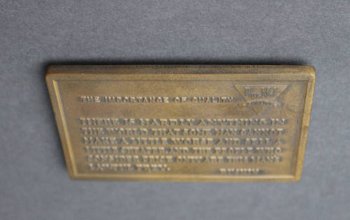 Burlington Mills Complimentary Paperweight