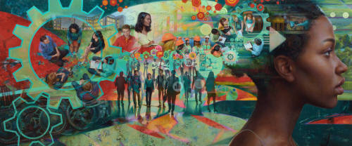 Artwork copyright of the artist, Rose Frantzen, 2021. Not approved for public reproduction with ...