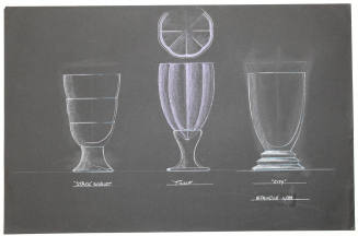 “Stack Goblet,” “Tulip,” and “City”