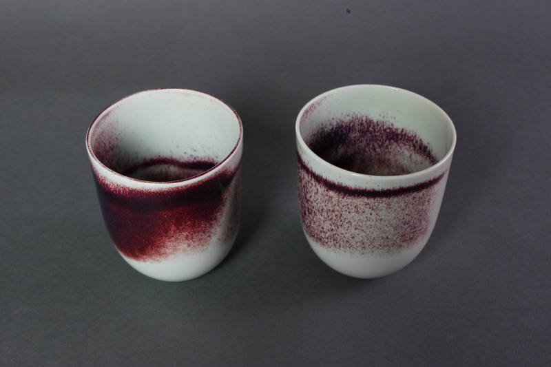 Pair of Red Tumblers