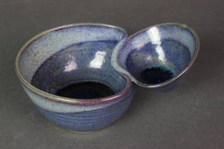 Bowl with two wells