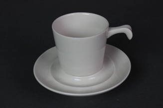 Two teacups with underplate