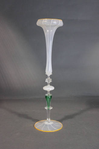 White Zanfirico w/ Emerald Stem