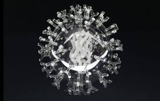 Lipid Nanoparticle Maquette from the “Glass Microbiology Series"