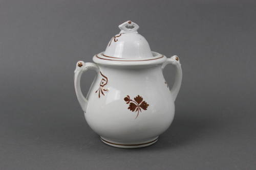 Sugar bowl and lid
