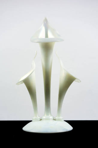 Ivrene Triple Jack-in-the-Pulpit Glass Vase