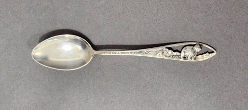 Souvenir spoon for Yellowstone National Park