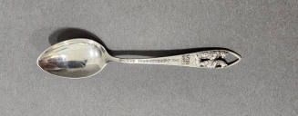Souvenir spoon for Yellowstone National Park - Twin Cubs