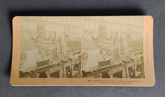 Stereoscope card on the World’s Columbian Exposition - Russian Exhibit