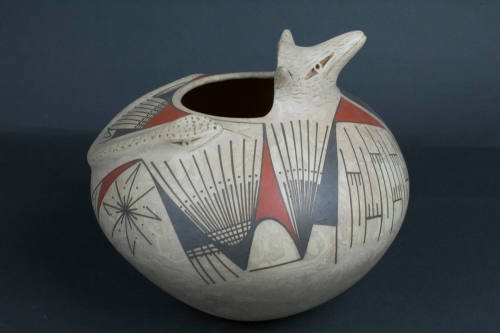 Coyote and Snake Pot
