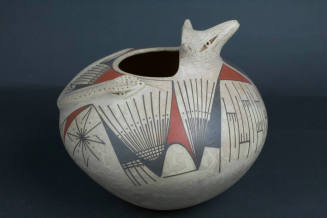 Coyote and Snake Pot