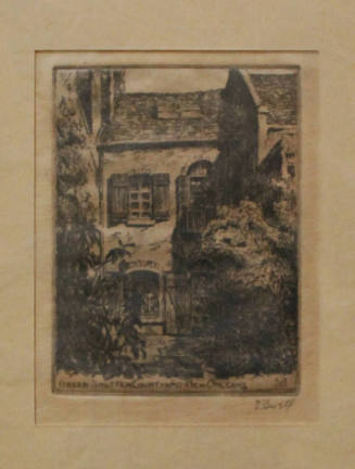 Green Shutter Courtyard, New Orleans