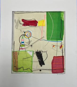 Monotype with Collage