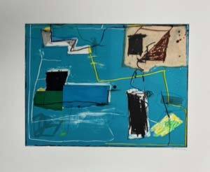 Monotype with Collage XXIV