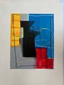 Monotype with Collage No. 5