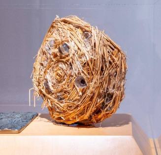 Straw Maquette for "Hive Mind"