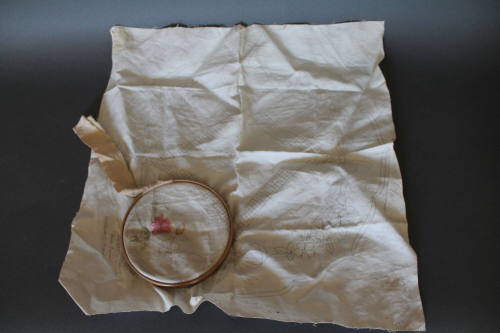 Cloth, embroidery square