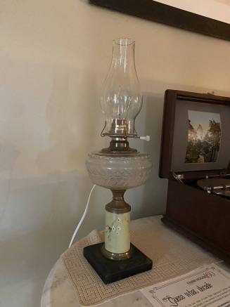 Kerosene Lamp and Chimney