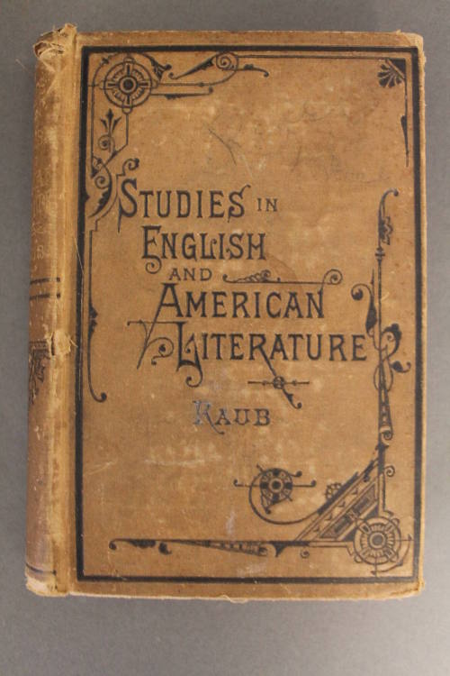 Studies in English and American Literature