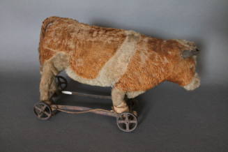 Toy, Pull Cow