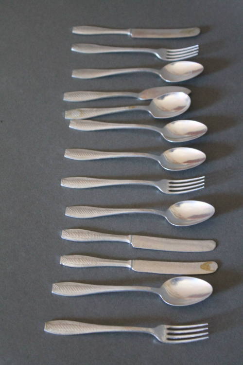Toy, silverware set