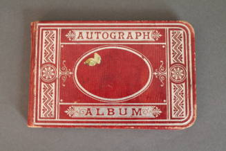 Nellie Shearer’s autograph album